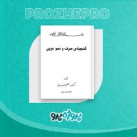 دانلود کتاب گنجینه صرف و نحو عربی مصطفی خرم دل 403 صفحه PDF 📘