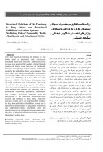 دانلود مقاله روابط ساختاری سوء مصرف مواد و سيستم های مغزی رفتاری: نقش واسطه ای ويژگی های شخصيتی، ناگويی هيجانی و سبك های دلبستگی فرزانه بیات 12 صفحه PDF 📘-1