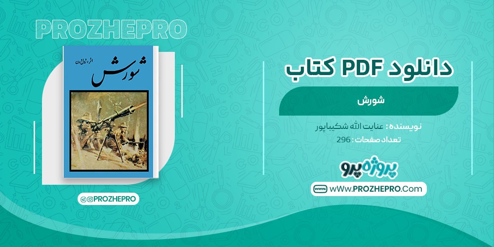 دانلود کتاب شورش عنایت الله شکیباپور 296 صفحه PDF 📘