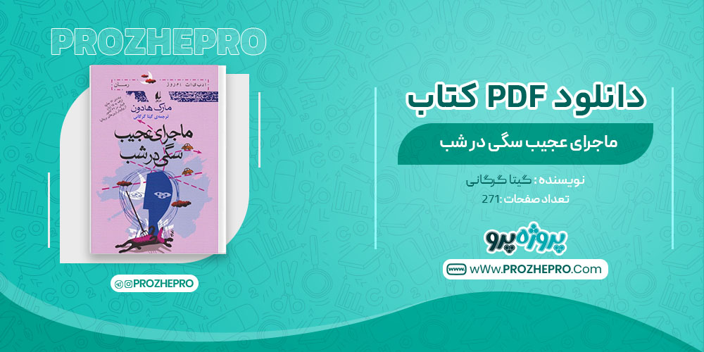 دانلود کتاب ماجرای عجیب سگی در شب گیتا گرگانی 271 صفحه PDF 📘