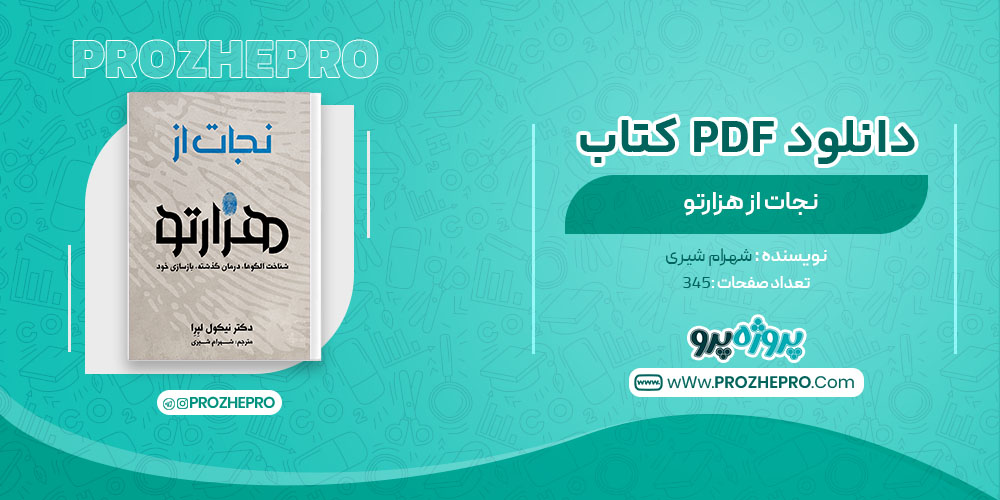 دانلود کتاب نجات از هزارتو شهرام شیری 345 صفحه PDF 📘