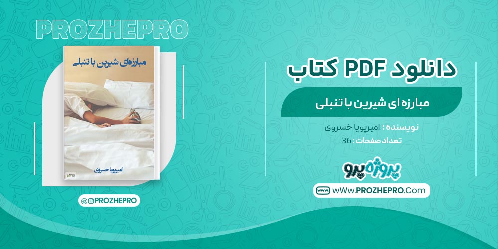 کتاب مبارزه ای شیرین با تنبلی امیر پویا خسروی