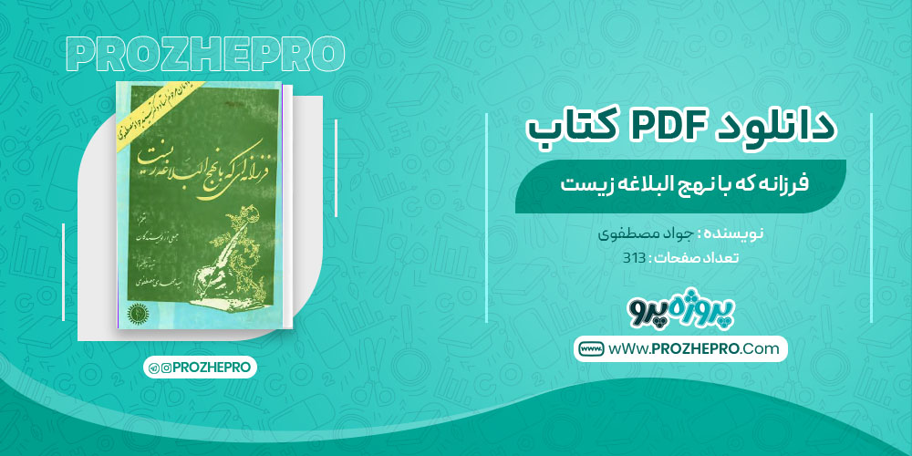 دانلود کتاب فرزانه که با نهج البلاغه زیست جواد مصطفوی 313 صفحه PDF 📘